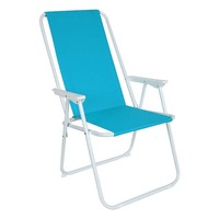 Nouveaux produits Camping en plein air chaise en acier chaise de pique-nique chaise de plage pliante