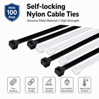 JAGASL Colliers de serrage en nylon autobloquants de 300 mm, robustes, en plastique, vente en gros, fabricant de colliers de serrage en nylon 66