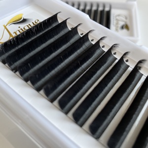 Extensions de <span class=keywords><strong>cils</strong></span> volume facile à faire éventail, faits à la main, courbures LB LC LD M L C D CC DD, 0.03 0.05 0.07mm, <span class=keywords><strong>Cils</strong></span> Camellia - Product Image 5