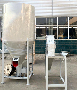 Fabrika Doğrudan Satış Yeni Kümes Hayvanları Yem Makinesi Dikey Yem İşleme Makineleri Tavuklar İçin Kırma Karıştırma - Product Image 1