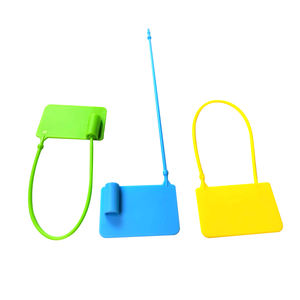 Sellos de Plástico de Alta Calidad de Suministro Directo del Fabricante, Sellos de Plástico de Longitud Fija para Bolsas, Zapatos y <span class=keywords><strong>Ropa</strong></span> - Product Image 2