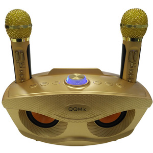 QQMic All-In-One <b>Karaoke</b> <b>Machine</b> 8 Speaker With Dual Microphones Touch And Knob Control Stereo Sound - Product Image 2