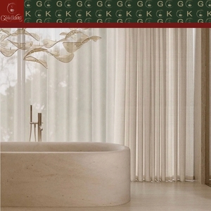 Bañera Independiente GOLDKING Popular de Travertino Natural, Tallada en Piedra Sólida para Decoración Interior de Villas y Apartamentos de Lujo - Product Image 3