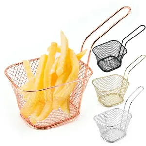 French Fries Basket Cooking Basket Small Frying Basket For French Fries Onion Ring