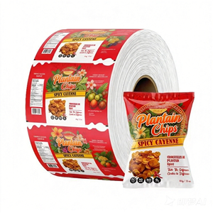 Rouleau d'emballage imprimé personnalisé Film d'emballage plastique Sacs d'emballage pour puces - Product Image 3