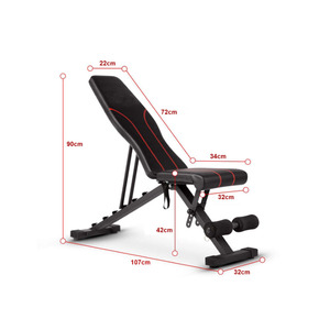 Wholesales Cheap Customs Design Gym Equipment High Quality Exercise <strong>Weight</strong> <strong>Bench</strong> <strong>Set</strong> - Product Image 6