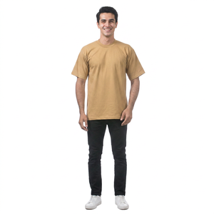 T-shirt personnalisé pas cher, prix d'usine, qualité, t-shirt personnalisé pas cher, t-shirt uni surdimensionné, vente en gros, t-shirt à col rond imprimé - Product Image 1