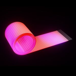 Phim pha lê dính LED đầy đủ màu sắc cửa sổ thủy tinh trong suốt Màn hình LED hiển thị trên kính linh hoạt LED phim - Product Image 2