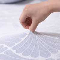 Housse de matelas en soie glacée lavable en machine de haute qualité, ultra douce, imprimée, pour l'été, linge de lit respirant et lisse pour la maison
