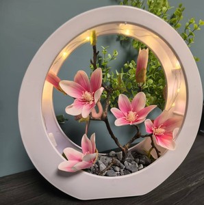 Magnolia Bonsái Artificial LED de Alta Gama, Adorno Luminoso para Mesa, Regalo de Navidad o San Valentín para Decoración del Hogar u Hotel - Product Image 5