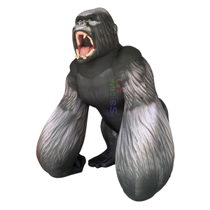 <span class=keywords><strong>Location</strong></span> de gorille gonflable géant réaliste pour l'extérieur, modèle gonflable de King Kong noir pour la décoration d'événements - Product Image 5