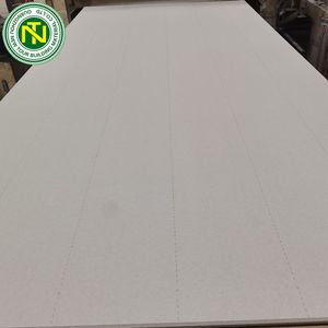 Panneau de plâtre insonorisant acoustique 9,5 mm, plaque de plâtre GB/T 9775 standard pour système de cloison de <span class=keywords><strong>plafond</strong></span> et de mur - Product Image 2