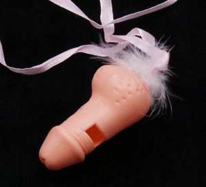 Silbato de Plástico para Juegos de Adultos, Decoración Divertida para Despedidas de Soltera, Silbato con Forma de Pene para Mujeres - Product Image 4