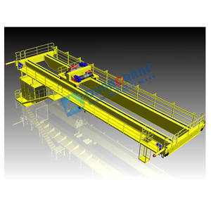 כננת hoister עגלה עבור 10 טון 12 t 25 טון 20 טון 16 טון 15 אירופה סגנון קורת כפולה מנוף - Product Image 5
