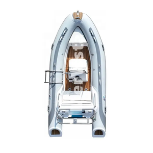 Bateau pneumatique tout usage en fibre de verre de 430 cm, très vendu, pour les sorties de pêche en famille - Product Image 3