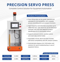 Presse hydraulique automatique HYPKEN avec commande PLC, moteur et machine à double colonne haute précision (220V/380V/110V)