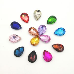 Piedras de Cristal Sueltas con Forma de Gota, Color AB, con Reverso Puntiagudo, para Manualidades, Coronas, Zapatos/Ropa, Piedras Acrílicas, Precio de Fábrica - Product Image 6