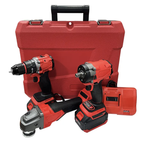 Ensemble d'outils <span class=keywords><strong>électrique</strong></span>s comprenant une meuleuse d'angle Scie <span class=keywords><strong>électrique</strong></span> Perceuse Couple Clé à <span class=keywords><strong>cliquet</strong></span> Polisseuse Commande minimum <span class=keywords><strong>1</strong></span> Set - Product Image 4
