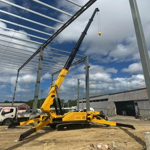 Thiết Kế Mới Spyder Cần Cẩu <span class=keywords><strong>Mini</strong></span> Xây Dựng Spider Nâng Cần Cẩu 5T <span class=keywords><strong>Mini</strong></span> Bánh Xích Cần Cẩu - Product Image 1