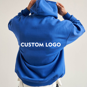 Sweat-shirt à capuche surdimensionné pour homme avec logo personnalisé, imprimé lettres, manches longues, avec poche, collection printemps-automne - Product Image 3