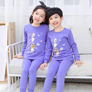 Ropa de Bebé Long John en Oferta, Conjunto de Pijama para Bebés Niños y Niñas, Ropa de Dormir para Adolescentes, Ropa Interior de Algodón para Niños, 100% Algodón - Product Image 6