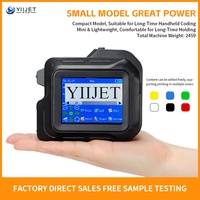 Impresora de Inyección de Tinta Mini YIIJET Y-20, Impresora de Etiquetas de 600dpi, Impresión de Códigos QR, Códigos de Barras y Números de Lote para Metal, Cartón y Bolsas