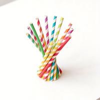Pailles en papier jetables imprimées bambou vert Soton, en vrac, idéales pour les anniversaires, les mariages, les pique-niques.