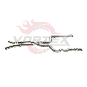 Tubo Intermedio de Acero Inoxidable Vortex de Igual Longitud para BMW M3 M4 G80 G82 G81 S58 Performance X Pipe Exhaust - Product Image 2