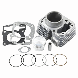 Kit Completo di Ricostruzione Superiore del Motore 57.3mm con Cilindro, Pistone, Fasce Elastiche e Guarnizioni per Honda XR150 L XR150 <span class=keywords><strong>LEK</strong></span> CRF150F CBF150 KTT150 - Product Image 1