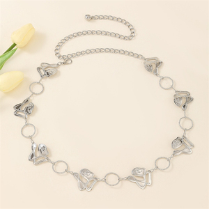 Cinturón de <span class=keywords><strong>cadena</strong></span> de cintura con <span class=keywords><strong>cadena</strong></span> de cuerpo en capas de Metal <span class=keywords><strong>para</strong></span> <span class=keywords><strong>vestidos</strong></span>, atuendo, uso informal, cinturón de <span class=keywords><strong>cadena</strong></span> de cintura ajustable - Product Image 5