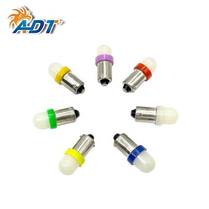 ADT Slow Blink 4 secondes 2 LED 2835 SMD avec lentille givrée de 10 mm de diamètre # Lumières LED pour machine de flipper 555 T10 Purple 6V AC - Product Image 1