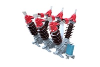 Interruptor Desconectador de Alta Tensión para Exteriores Dika GW5-40.5, 50Hz, 40.5kV, Monofásico, con Aislamiento de Silicona, Industrial