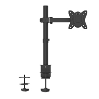 Support d'écran d'angle rotatif à 360 degrés pour écrans de 19 à 32 pouces, capacité de charge maximale de 10 kg