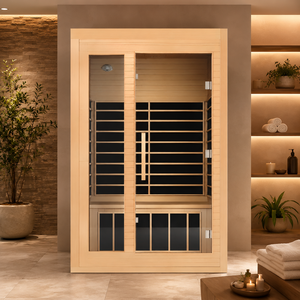 HG Portable Indoor Infrared Room with Oxygen Bar, LED Ambient <b>Light</b> and Modular Easy Assembly - Product Image 2