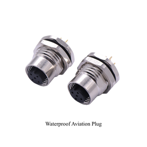 Tùy Chỉnh M12 IP68 Không Thấm Nước Thông Tư Nam Nữ Kết Nối Nhanh Chóng Khóa 2/4 Pin Năng Lượng Mặt Trời Hệ Thống Điện Dây Kết Nối - Product Image 1