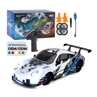 Jouets pour enfants en gros, supercar miniature, modèle de voiture télécommandée, voitures de drift à l'échelle 1/26, jouets de course RC avec lumière LED