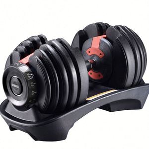 Adjustable Dumbbell Set Weight Plates 40kg 24kg Durable Iron Construction CE Certified Waterproof Arm <b>Exercise</b> Multi-Gym Fitness - Product Image 3