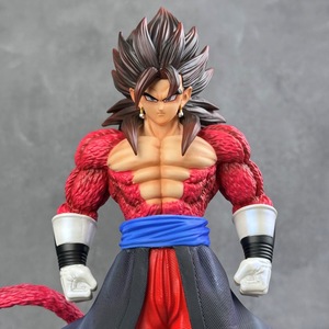 Figura Coleccionable Super Saiyan CK Super Saiyan 4 Vegetto <span class=keywords><strong>de</strong></span> PVC con Cabello Negro, Modelo <span class=keywords><strong>de</strong></span> Escena en Caja, Unisex, Japón - Product Image 2