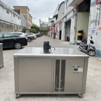 Machine à glaçons commerciale 500 kg, machine à glaçons en blocs de 5 kg, automatique, en acier inoxydable, 220V/380V, compresseur MATSUSHITA pour les entreprises
