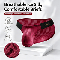 Caleçons en maille pour hommes, grande poche, en nylon et élasthanne, respirants, sexy, pour le sport, avec soutien, personnalisables OEM, vente chaude européenne