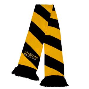 Écharpe de supporter de football en tricot personnalisée avec logo imprimé, vente en gros d'usine - Product Image 1