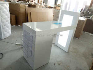 Nhà Máy Cổ Điển Giá Bán Buôn Giá Thấp Giá Làm Móng Tay Bàn Và Ghế Đặt Mesa De Manicura Móng Tay Bảng - Product Image 2