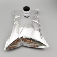 Paquete de bolsa de grado alimenticio con bolsa de grifo en caja de aluminio para embalaje líquido, gran oferta, bolsa de aluminio con válvula
