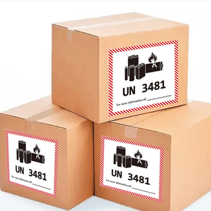 UN 3481 Nhãn Pin Lithium Nhãn Cảnh Báo Vận Chuyển Pin Lithium Ion - Product Image 3