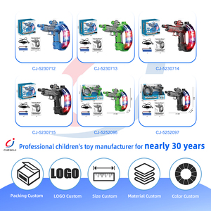 Pistola de Agua Eléctrica de Alta Presión Chengji, Gran Capacidad, Iluminación Fría, Transparente, para Actividades y <span class=keywords><strong>Juguetes</strong></span> de Verano al Aire Libre para Niños - Product Image 4