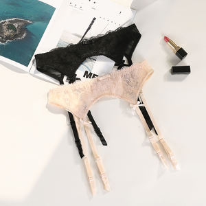 Jarretelles <span class=keywords><strong>en</strong></span> dentelle pour femme, bas avec ceinture, tendance, vente <span class=keywords><strong>en</strong></span> gros, - Product Image 4