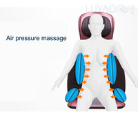 LUYAO Shiatsu Elektrisches Massagekissen mit Wärmefunktion Rücken-Massagegerät für Zuhause & Auto