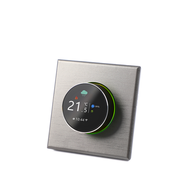 Knob Thermostat Smart Wifi Room Thermostat Wireless Programmable Digital Floor Heating Controller Tuya