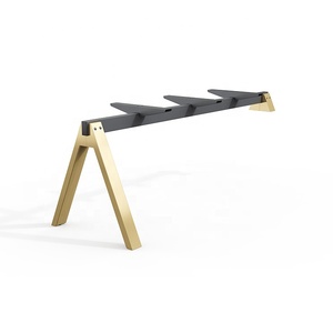 Modular <strong>Simple</strong> Minimal <strong>Design</strong> Office Furniture L Shape E1 Grade MDF CEO Boss Office Executive with Chest Of Drawers - Product Image 4