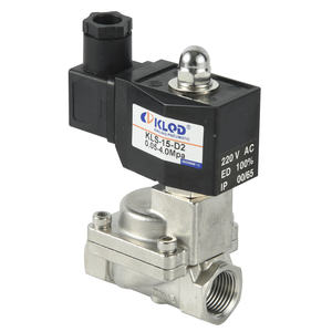 Электромагнитный клапан из нержавеющей стали для оборудования для хранения энергии, нормально закрытый электромагнитный клапан, бренд KLQD серии KLS - Product Image 3
